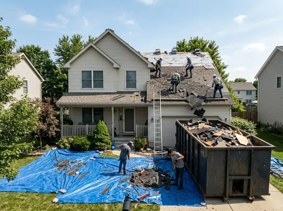 roof-replacement-debris-remova-004 — frequently asked questions, Cheapest Dumpster Rentals in College Park, MD